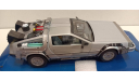 DE LOREAN DMC12 ’Back to Future 2’ (из к/ф’Назад в будущее 2’) 1983 1-24 welly 22441, масштабная модель, машина, 1:24, 1/24