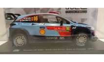 HYUNDAI i20 WRC #16 ’Hyundai Shell Mobis WRT’ Sordo/Del Barrio 4 место Rally Portugal 2018 1-24 altaya, масштабная модель, 1:24, 1/24