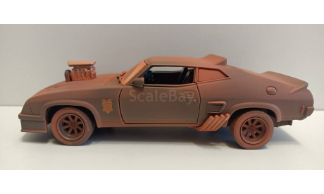 FORD Falcon XB V8 ’Black Interceptor 1973 (из к/ф ’Безумный Макс’) 1-24 GREENLIGHT 84052, масштабная модель, 1:24, 1/24