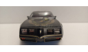 PONTIAC Firebird Trans Am Turbo 4.9L 1980 Starlight Black/Golden Eagle Hood 1-43 GREENLIGHT 84037, масштабная модель, scale24