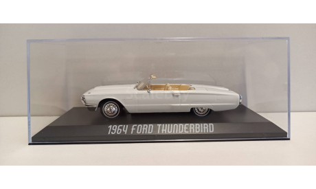 FORD Thunderbird Convertible 1964 Wimbledon White 1-43 GREENLIGHT 86625, масштабная модель, 1:43, 1/43