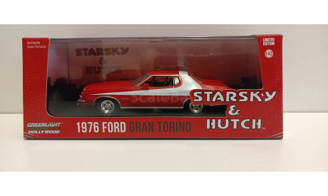 FORD Gran Torino 1976 (из телесериала ’Старски и Хатч’) 1-43 GREENLIGHT 86442, масштабная модель, scale43
