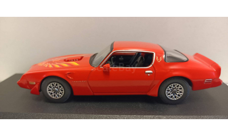 PONTIAC Firebird Trans Am Hardtop 1979 Mayan Red with Hood Phoenix 1-43 GREENLIGHT 86349, масштабная модель, scale43