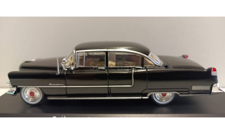 CADILLAC Fleetwood Series 60 Special 1955 Black (из к/ф ’Крёстный отец’) 1-43 GREENLIGHT 86492, масштабная модель, 1:43, 1/43