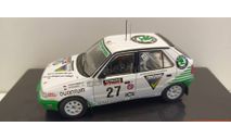 SKODA Felicia Kit Car #27 ’Trigard Team Skoda’ Sibera/Gros RAC Rally 1995 1-43 ixo RAC364, масштабная модель, Škoda, 1:43, 1/43