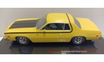 PLYMOUTH Fury Road Runner 1975 Yellow/Black 1-43 ixo CLC541, масштабная модель, scale43