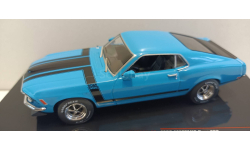 FORD Mustang Boss 302 1970 Blue 1-4 ixo CLC569