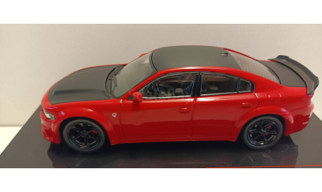 DODGE Charger SRT Hellcat 2021 Red/Black 1-43 ixo CLC534, масштабная модель, scale43