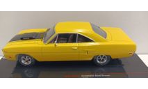 PLYMOUTH Road Runner 1970 Yellow 1-43 ixo CLC531, масштабная модель, 1:43, 1/43