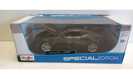 2017 Chevrolet Camaro 50th Anniversary’ 1:18  maisto 31385, масштабная модель, scale18