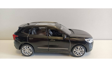 Haval Jolion (двери, багаж, черн,) 12см техно парк, масштабная модель, машина