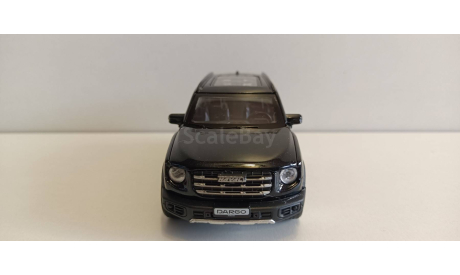 Haval Dargo  (дв, багаж, черный) инерц, 12см техно парк, масштабная модель, машина
