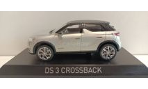 CITROEN DS3 Crossback E-Tense (кроссовер) 2019 Pearl/Black 1-43 norev 170022, масштабная модель, Citroën, 1:43, 1/43