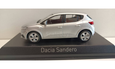 DACIA Sandero 2021 Highland Grey 1-43 norev 509020, масштабная модель, 1:43, 1/43
