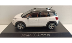 CITROEN C3 Aircross (кроссовер) 2017 Pearl White/Black 1-43 norev 155327