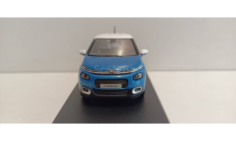 CITROEN C3 2016 Cobalt Blue/White 1-43 norev 155268, масштабная модель, Citroën, 1:43, 1/43