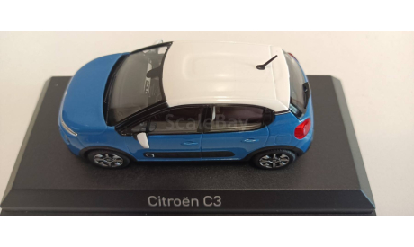 CITROEN C3 2016 Cobalt Blue/White 1-43 norev 155268, масштабная модель, Citroën, 1:43, 1/43