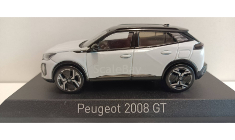 PEUGEOT 2008 GT (кроссовер) 2024 Okenite White 1-43 norev 472872, масштабная модель, 1:43, 1/43