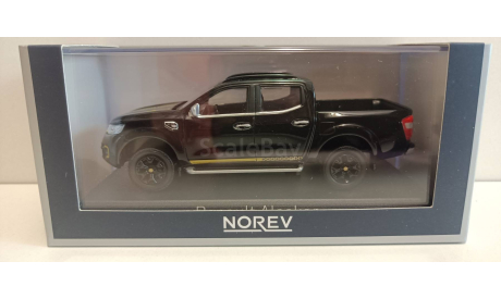 RENAULT Alaskan Formula Edition пикап 4x4 2018 Black 1-43 norev 518352, масштабная модель, 1:43, 1/43