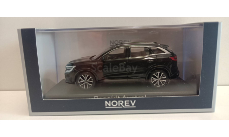 RENAULT Austral (кроссовер) 2022 Diamond Black 1-43 norev 517927, масштабная модель, 1:43, 1/43