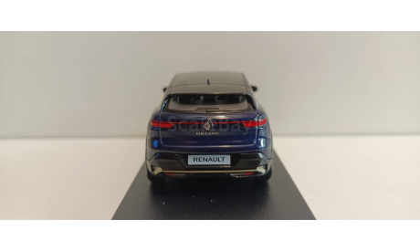 RENAULT Megane E-Tech Electric 2022 Midnight Blue/Black 1-43 norev 517922, масштабная модель, 1:43, 1/43