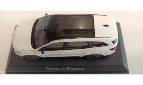 RENAULT Espace Esprit Alpine (кроссовер) 2023 Pearl White 1-43 norev 517930, масштабная модель, 1:43, 1/43