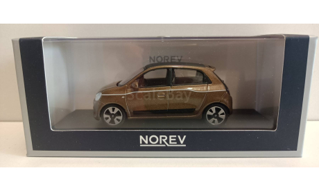 RENAULT Twingo 2014 Cappuccino Brown 1-43 norev 517415, масштабная модель, scale43