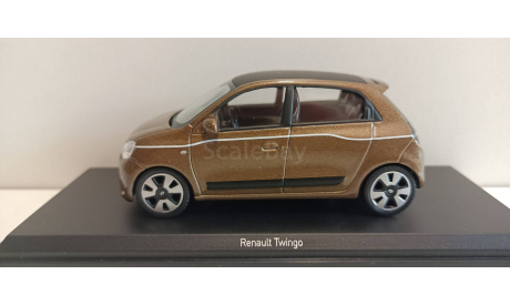 RENAULT Twingo 2014 Cappuccino Brown 1-43 norev 517415, масштабная модель, 1:43, 1/43