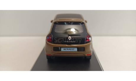 RENAULT Twingo 2014 Cappuccino Brown 1-43 norev 517415, масштабная модель, scale43
