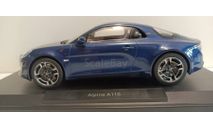 RENAULT Alpine A110 Legende 2018 Abysse Blue 1-18 norev 185310, масштабная модель, 1:18, 1/18