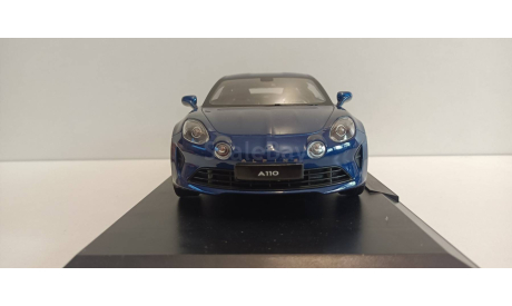 RENAULT Alpine A110 Legende 2018 Abysse Blue 1-18 norev 185310, масштабная модель, 1:18, 1/18