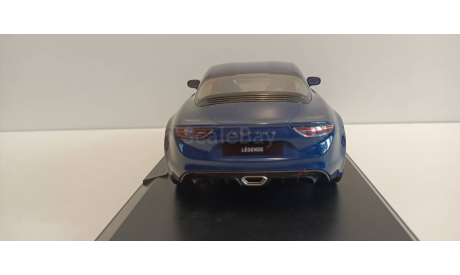 RENAULT Alpine A110 Legende 2018 Abysse Blue 1-18 norev 185310, масштабная модель, 1:18, 1/18