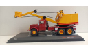 экскаватор TATRA 111 D-030 A 1958 Red/Yellow 1-43 ixo TRU042, масштабная модель, 1:43, 1/43