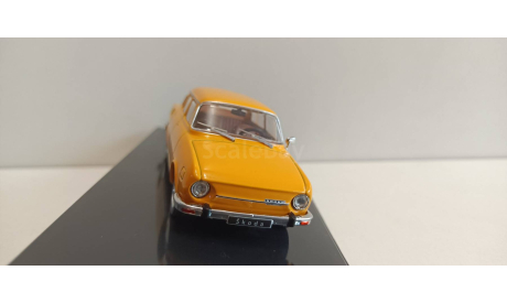 SKODA 100L 1974 Orange 1-43 ixo CLC387, масштабная модель, Škoda, 1:43, 1/43