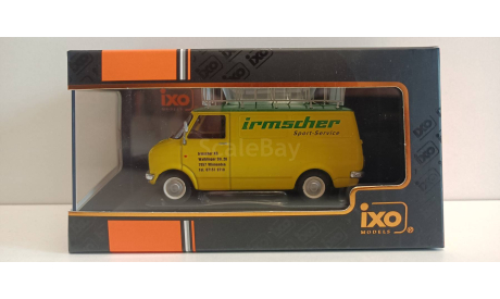 BEDFORD Blitz CF техничка ’Team Irmscher’ с багажником 1974 1-43 ixo RAC419, масштабная модель, 1:43, 1/43