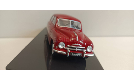 SKODA 1200 1952 Dark Red 1-43 ixo CLC371, масштабная модель, scale43, Škoda