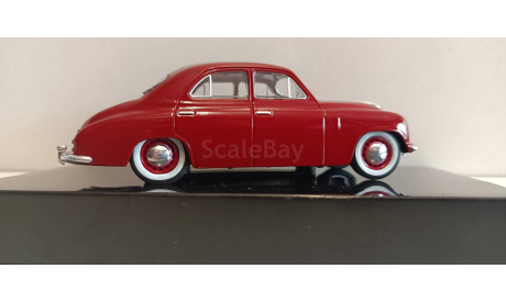 SKODA 1200 1952 Dark Red 1-43 ixo CLC371, масштабная модель, scale43, Škoda