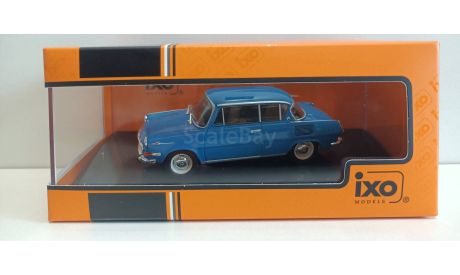 SKODA 1000 MBX Coupe 1966 Blue 1-43 ixo CLC432, масштабная модель, scale43, Škoda