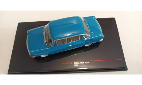 SKODA 1000 MBX Coupe 1966 Blue 1-43 ixo CLC432, масштабная модель, scale43, Škoda