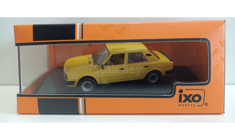 SKODA 120L 1983 Yellow 1-43 ixo CLC323, масштабная модель, Škoda, 1:43, 1/43