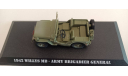 WILLYS MB 4x4 Army Brigadier General 1942 (из т/с ’M.A.S.H.’) 1-43 GREENLIGHT 86593, масштабная модель, 1:43, 1/43