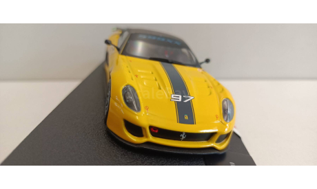 FERRARI 599XX #97 ’599XX Programme’ Aluko 2010 Yellow 1-43 ALTAYA FRR002, масштабная модель, scale43