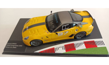 FERRARI 599XX #97 ’599XX Programme’ Aluko 2010 Yellow 1-43 ALTAYA FRR002, масштабная модель, scale43