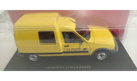 CITROEN C15 D Van ’La Poste’ 1989 Yellow 1-24 ALTAYA CIT011, масштабная модель, Citroën, 1:24, 1/24