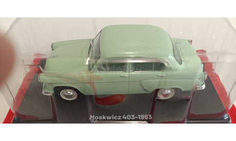 МОСКВИЧ 403 1962 Фисташковый 1-24 ALTAYA LSA031, масштабная модель, 1:24, 1/24