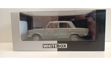 FIAT 125 Special 1970 Grey 1-24 WHITEBOX WB124128, масштабная модель, 1:24, 1/24
