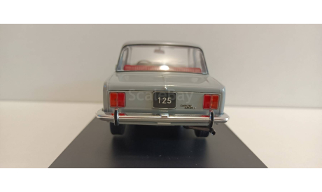FIAT 125 Special 1970 Grey 1-24 WHITEBOX WB124128, масштабная модель, 1:24, 1/24