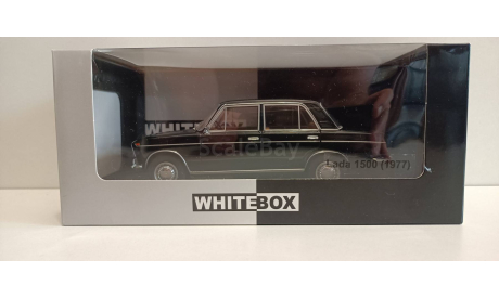 ВАЗ-2103 ’Жигули’ (LADA 1500) 1977 Чёрный  1-24  WHITEBOX  WB124237, масштабная модель, 1:24, 1/24