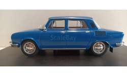 SKODA 100L 1974 Blue  1-24  WHITEBOX  WB124107