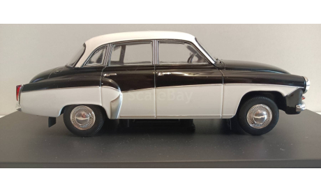 WARTBURG 312 1965 Black/White  1-24  WHITEBOX  WB124096, масштабная модель, машина, 1:24, 1/24